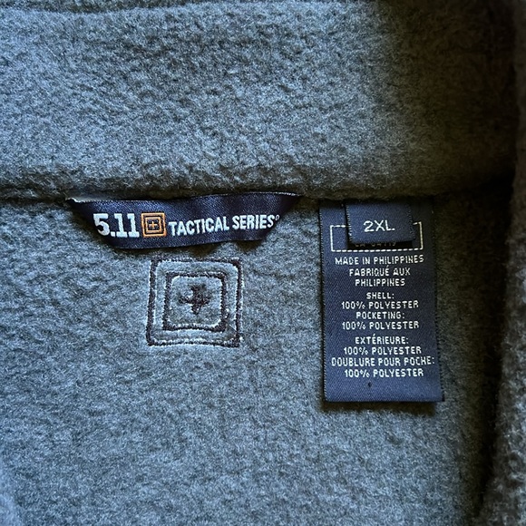 NWOT 5.11 Tactical Full Zip Sweater Jacket 2XL - Picture 4 of 5